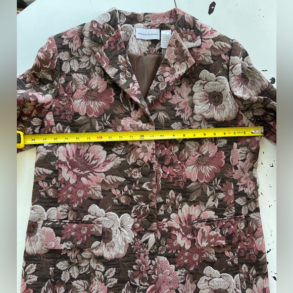 Vintage 90s Floral tapestry blazer - Picture 8 of 10